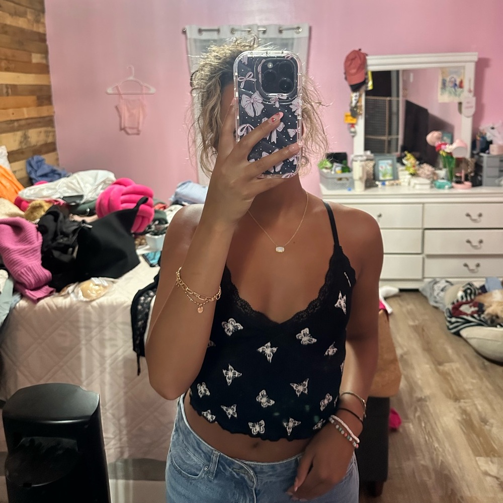 Butterfly tank top